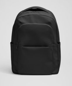 The Commuter Backpack in Jet Black