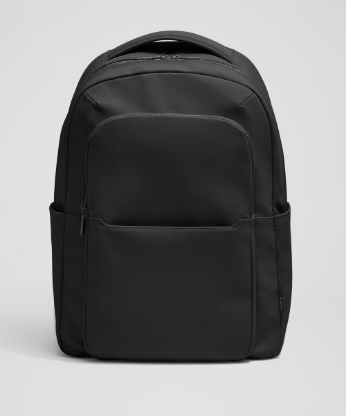 The Commuter Backpack in Jet Black
