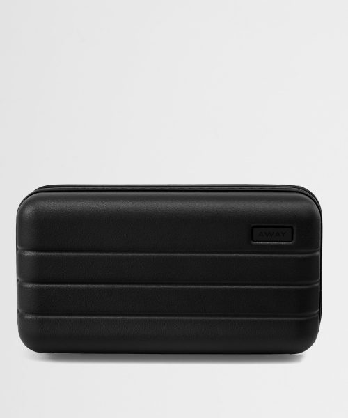 Travel Glasses Case in Jet Black