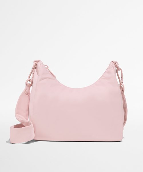 Featherlight Duo Crossbody in Blush Pink