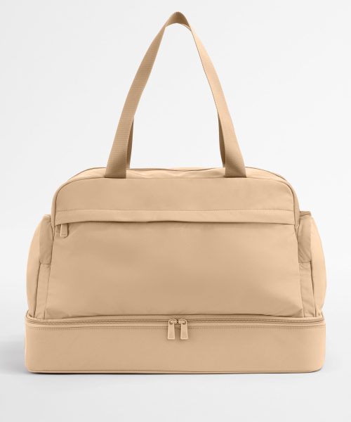 Featherlight Weekender in Camel Brown