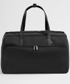 Garment Duffle in Jet Black