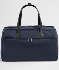Garment Duffle in Navy Blue