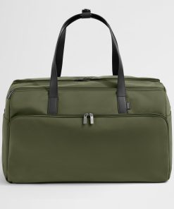 Garment Duffle in Olive Green