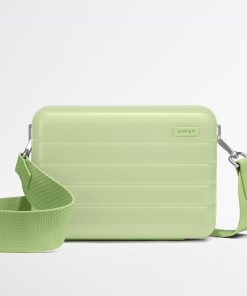 The Mini Crossbody in Glazed Matcha Milk Green