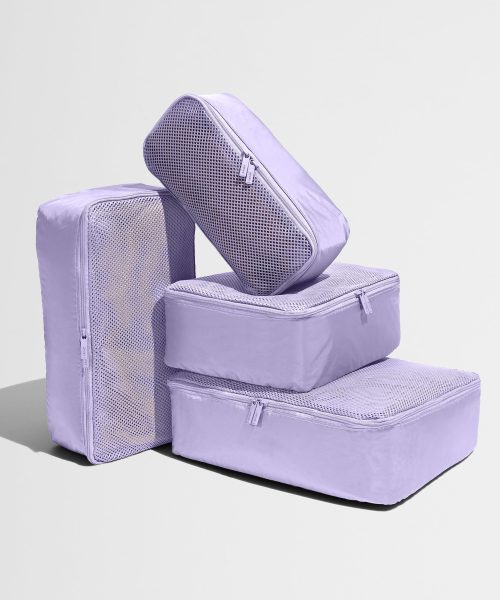 Insider Packing Cubes (Set of 4) in Lavender Haze Purple