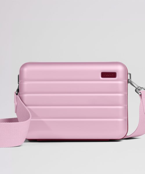 The Mini Crossbody in Glacial Pink