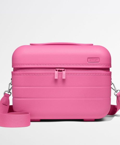 The Train Case in Island Pink