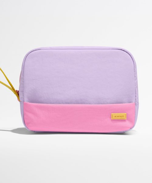 Kids Toiletry Bag in Butterfly Purple
