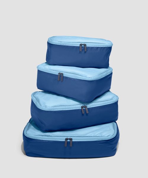 Insider Packing Cubes (Set of 4) in Tidal Blue