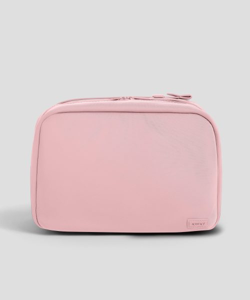 Hanging Toiletry Bag in Blush Pink