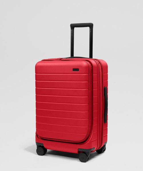 Topside Bigger Carry-On in Cherry Red