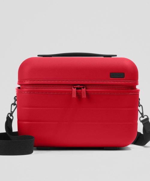 The Train Case in Cherry Red