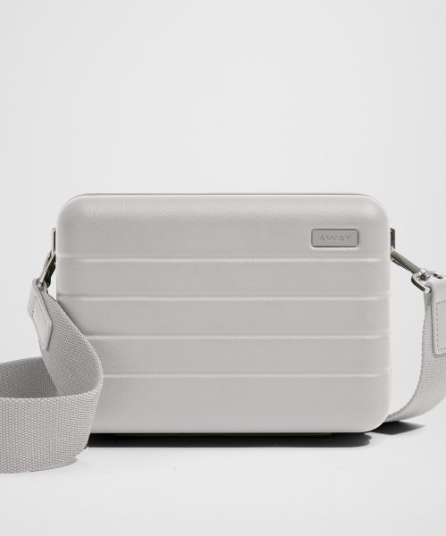 The Mini Crossbody in Cloud Gray